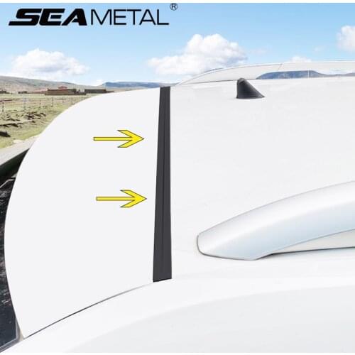 Rubber Car Seal Strip for Hatchback SUV Sedan Rear Trunk Roof Sealant Universal Anti Leaf Upper Edge Sealing Trim Accessories