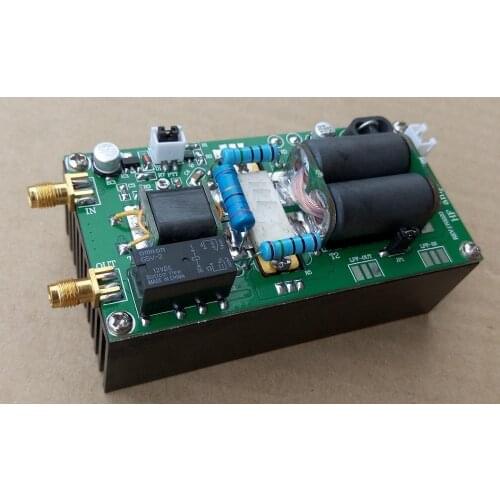 Assembed with heatsink MINIPA100 1.8-54MHz 100W SSB linear HF Power Amplifier For YAESU FT-817 KX3 FT-818 CW AM FM