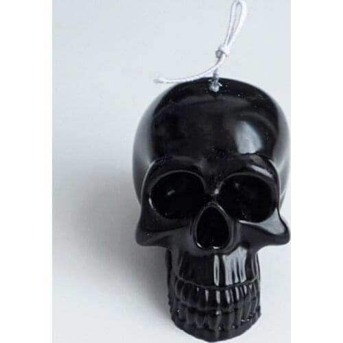 Halloween Silicone Mold Skull DIY Soap Candle Chocolate 3D Mold Horror Skull Cake Decorating Tool