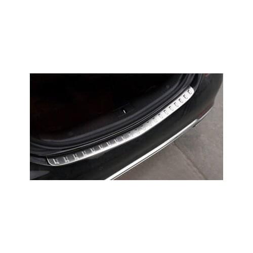 Outer Rear Bumper Protector Sill Trim 1pcs For Benz S Class Sedan 2014 - 2018