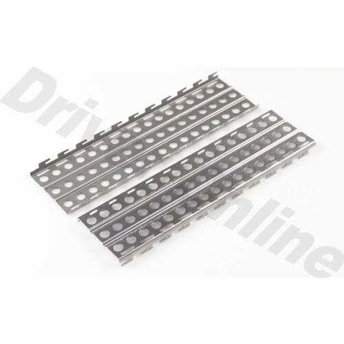 2pcs Metal Recovery Board Mud Snow Sand Ladder Decoration for 1/10 RC Crawler Axial SCX10 Traxxas TRX4 Tamiya CC01 D90 D110 TF2