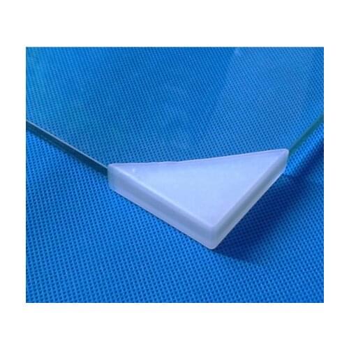 White 4mm thickness 35*35mm sides Mirror corner protector plastic cover wood plate furniture transport move metal scratch proof