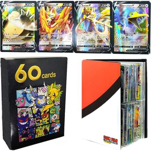 Pokemon V VMAX Shining Cards TOMY Game Card Album Book kid Trading Battle Carte Collection Booster Holder Best Selling Toy Gift