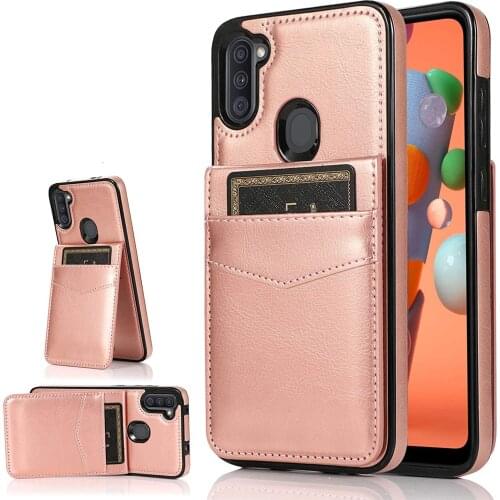 Phone Case for Samsung Galaxy A11 Credit Card Holder Wallet Cover Stand Leather Cell Accessories Glaxay A 11 Gaxaly 11A Cases