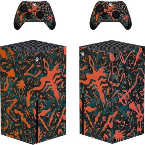 Graffiti Style Xbox Series X Skin Sticker for Console & 2 Controllers Decal Vinyl Protective Skins Style 2