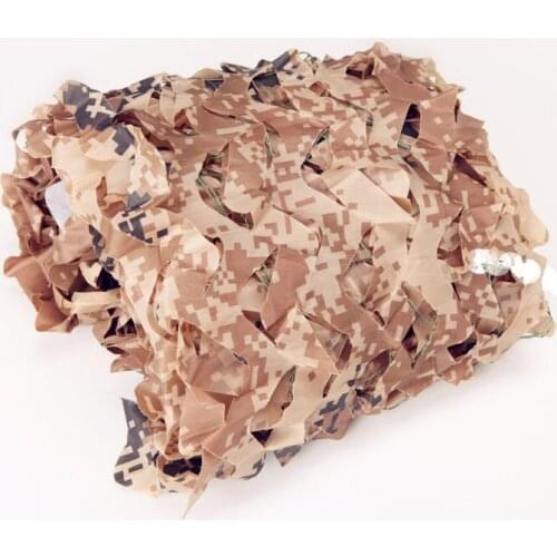 Hunting Camping Camo Net 3M*5M Desert digital Camo Netting Army Military Camouflage Netting Paintball Games Desert Camouflage