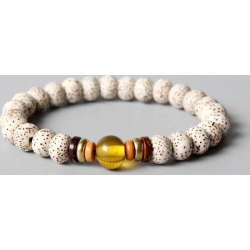 Wholesale Xingyue Bodhi Seed Beads Bracelet Tibetan Buddhist Prayer & Yoga Meditation Natural Wood seed Beaded Jewelry Handmade