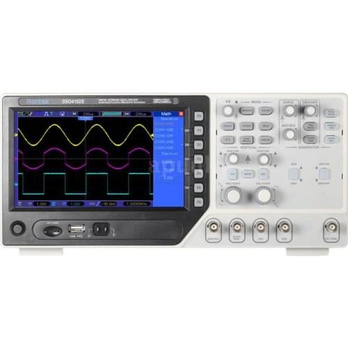 Hantek DSO4102S Newest Digital Storage Oscilloscope 7" 64K TFT LCD Screen 2 Channel 100M 1GSa/s Arbitrary Waveform Oscilloscopes