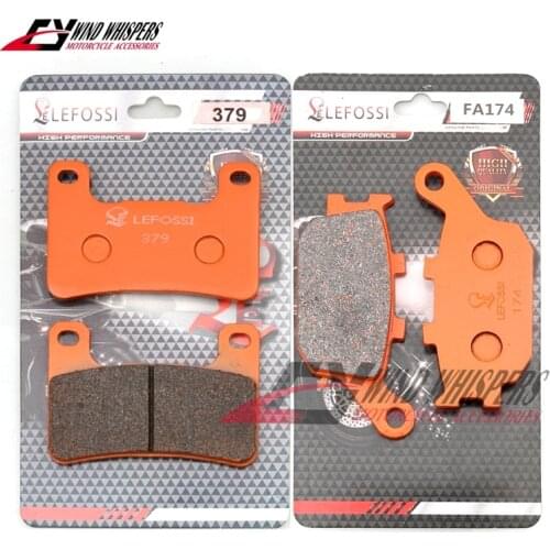 Motorcycle Front Rear Brake Pads For Yamaha XP 500 T-Max 500 2012-2016 XP 530 T-Max 530 2012-2018 Tmax Tmax 500 530
