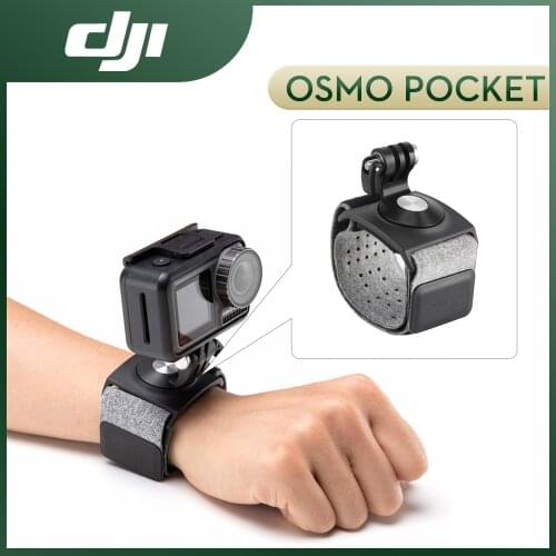 PGYTECH for DJI Osmo Pocket Osmo Action Hand and Wrist Strap with DJI Original Accessory Mount for more Filmmaking Possibilities