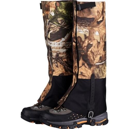 Outdoor Hiking Sand Proof Waterproof Breathable Shoe Cover Men Women Winter Climbing Sports Hunting Shoes Camouflage Snow Cover