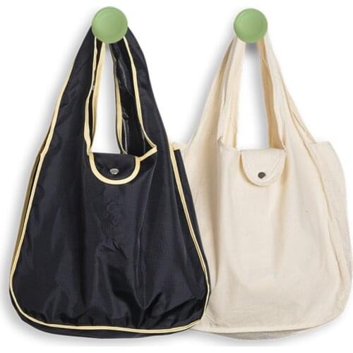 Newest Portable Shopping Bag Cotton/Oxford Folding Large Grocery Bag ECO Reusable Shoulder Womens Handbags Home Tote Bag