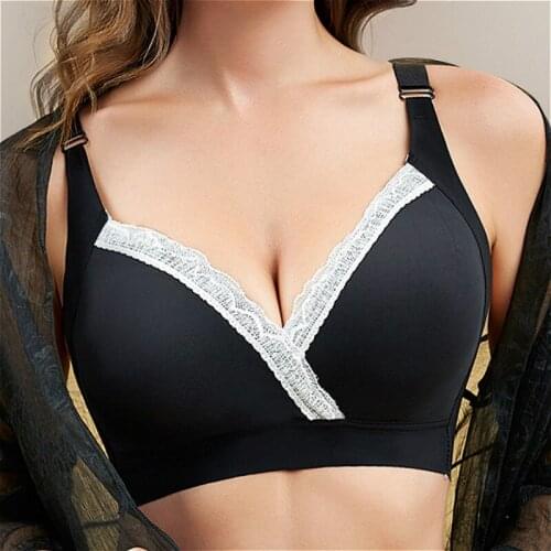Wirefree Nursing Clothing Cotton Breastfeeding Bra for Pregnant Women Pregnancy Breast Sleep Underwear Soutien Gorge Allaitement