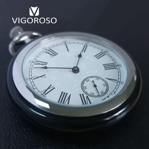 Imperial Luxury Pocket Watch Mechanical Hand Wind Movement Black Jade & Stainless Steel Case Collection Gifts reloj de bolsillo