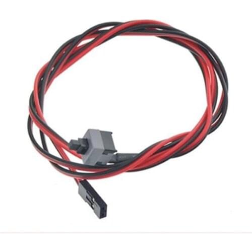 5Pcs/Lot I/O Reset Power Cable Desktop Computer PC Case POWER Button SW Switch Power Cable Re-Starting Switch Cable