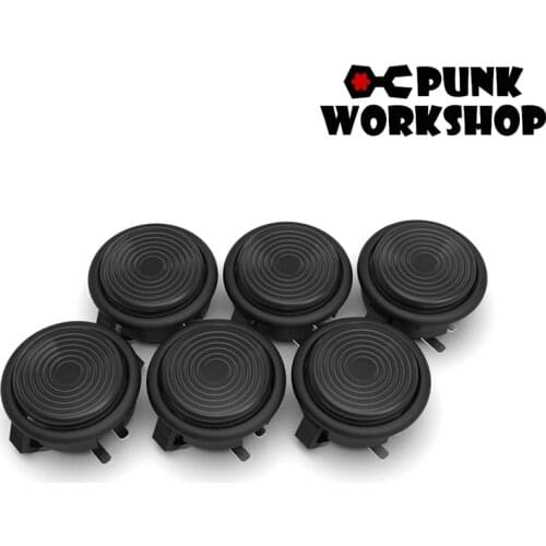6pcs Arcade Replacement 30mm Mechanical Button Mechanical PushButton OCPK-30 Built Cherry MX Switch for cabinet MAME Machines