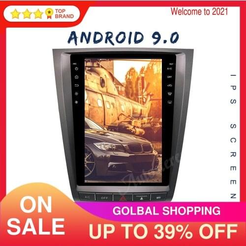 Tesla Style PX6 Android 9 Car Multimedia Player GPS Navigation For Lexus GS GS300 GS460 GS450 GS350 2004-2011 Stereo Head Unit