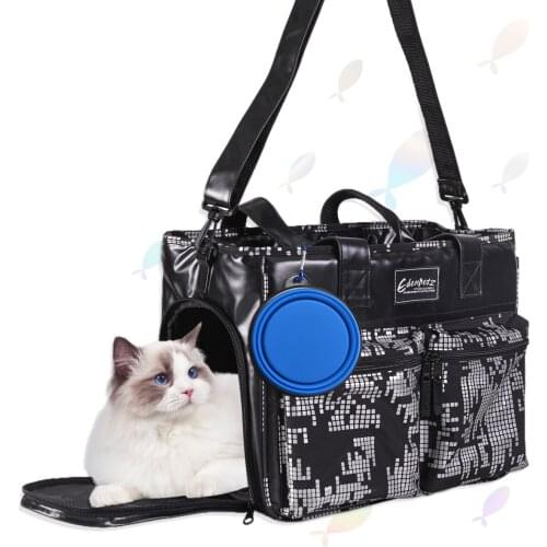 Free Ship RU ES FR Pet Cat Dog Carrier Bags Portable Backpack Aurora Color Airline Approved Transport Comfort Shouler Handbag