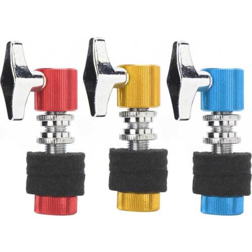 Quick Release Hi-Hat Clutch High Quality Aluminum Alloy Drum Hi-Hat Clutch Percussion Instrument Accessories 3 Color Available