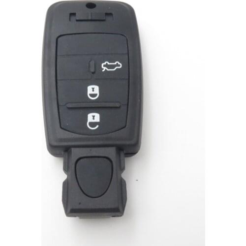 Smart Car Key Case Shell For Fiat Car Key Card Keyless 3 button Remote Case With Key Blade Car Alarm Cover key NO LOGO