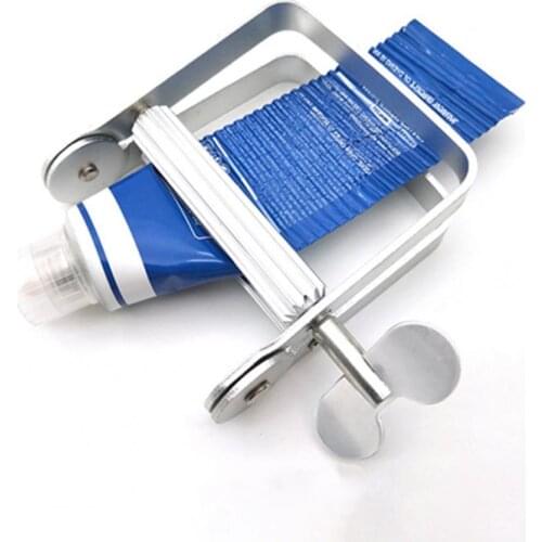 Toothpaste Dispenser Multi-purpose Easy to Use Aluminum Alloy Oil Paint Squeezing Tool for Toothpaste Toothpaste Dispenser