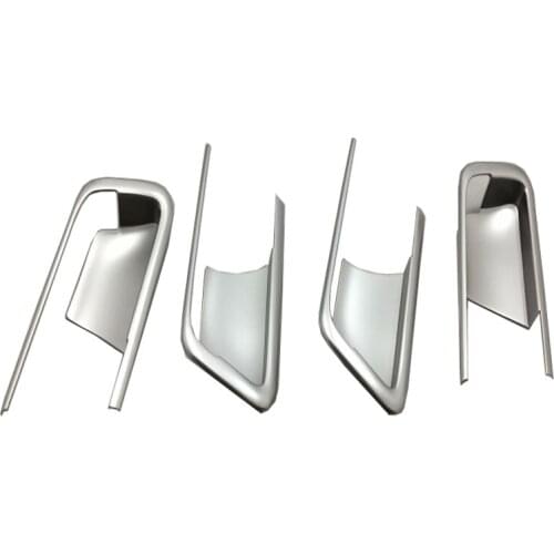 For Toyota LAND CRUISER PRADO LC150 FJ150 2018 Interior Door Handle Bowl Cover ABS Chrome Stickers Car-Styling Accessories