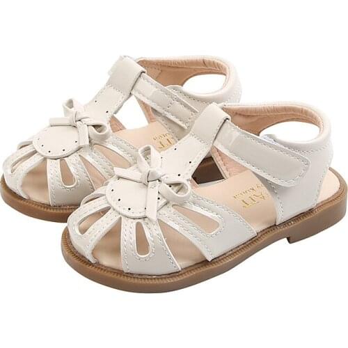 Summer Toddler Shoes Kids Sandals Children Casual Soft Bottom Sandal Hollow out little Girl Princess Shoes For Summer 1 2 3 4-7T