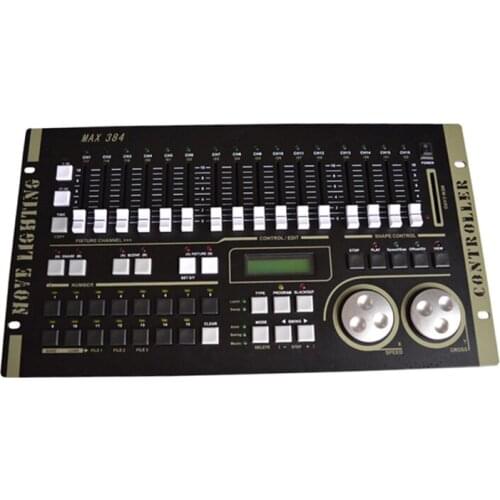 Max 384 DMX Controller With Bulid-In Program DMX 384 Master Console For XLR-3 Led Par Beam Moving Head DJ Stage Light