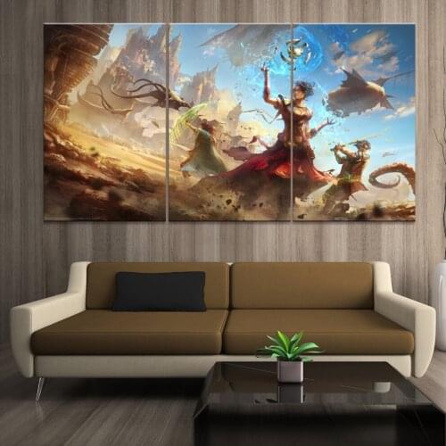 Home Decor Modular Canvas Picture 3 Piece Torment: Tides of Numenera GAME Painting Poster Art For Home Canvas Painting Wholesale