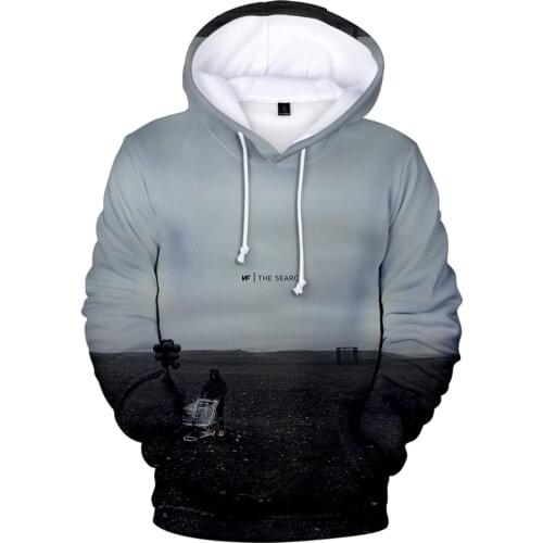 NF 3D Hoodie Harajuku Men Women NF Fashion 3D Sweatshirt New Comfort Hoodie Oversized Fashion Pullover Cool Black Top