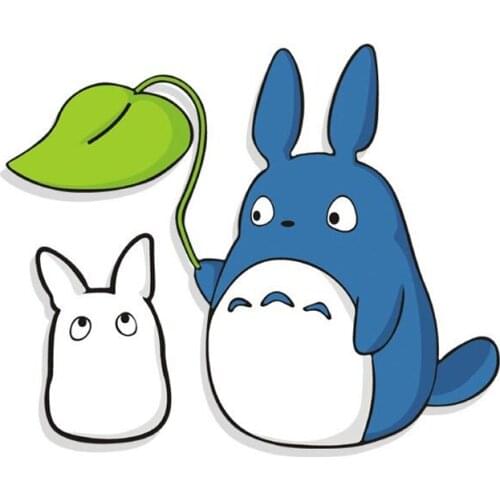 Car styling stickers super funny Totoro collide glass vinyl image decals Auto anywhere decorative films anime poster 11 styles