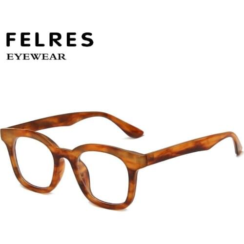 Retro Anti Blue Light Glasses Men Office Computer Blocking Blue Women Fashion Square Eyeglasses Frame F08