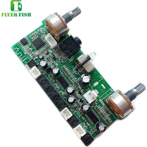 Stereo Audio Amplifier Board Wireless Bluetooth receiver aux Amplificador 2.1 Channels Subwoofer Power Amplifiers 10W*10W+15W