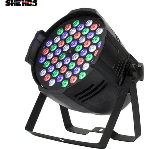 54x3W RGBW Aluminum Alloy LED Par 54x9W RGB 3in1 Lighting Can Par LED Spotlight Dj Projector Wash Lighting Stage Lighting
