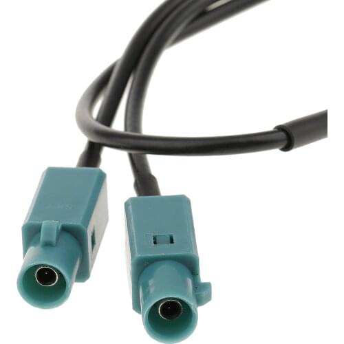 Radio / Navigation Antenna Aerial Adapter Double Fakra Adaptor for VW Audi