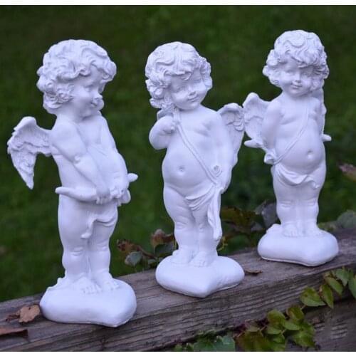 Fairy Resin Angel Candlestick Gardening Decoration Decorative Courtyard Garden
