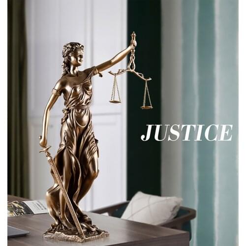 Fairy Justice Greek Goddess Statue Room Decor Venus Imitation Copper Retro Resin Statue Ornaments Home Decoration Office Decor