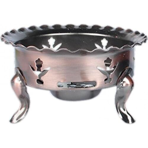 Mini Outdoor Camping BBQ Solid Alcohol Stove Household Spirit Burner Decoration