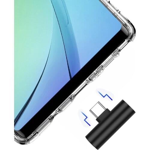 Type C USB-C Earphone Headphone Audio Charging Splitter Adapter For Xiaomi Huawei Samsung Type C to Type C Converter