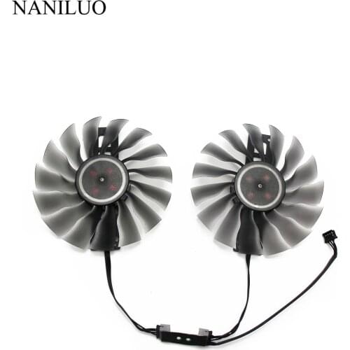 GAA8S2U FD10015H12S DC12V 0.45A for PALIT GTX 1070 1080 1070Ti 1080Ti Super JetStream Graphics card cooling fan