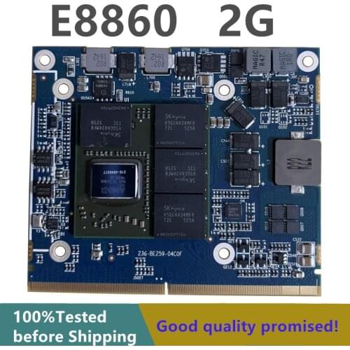 MXM3.0 E8860 Embedded graphics card-all-in-one/embedded, barebones, Type A design