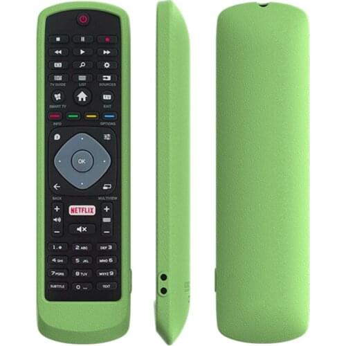 Protective Silicone Cover For Philips Second Generation TV Remote Control Case HOF16H303GPD24 398GR08B Dustproof Shockproof