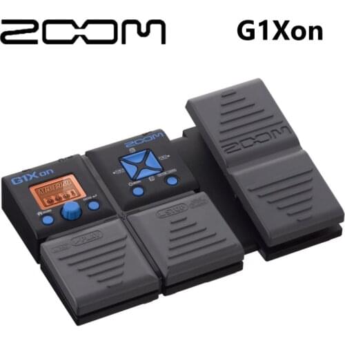 ZOOM G1XON Guitar Effects With Expression Pedal Electric Guitar Multi Effector Processor Stomp Pedal