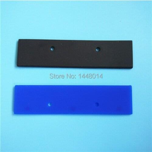 6pcs free shipping UV solvent printer printhead DX5 DX7 5113 wiper Wit-color Sky color two heads print head clean wiper 9cm long