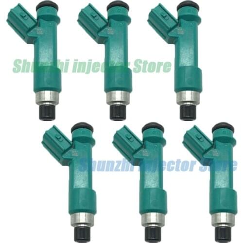 6pcs Fuel Injector Nozzle For Toyota 4Runner FJ Cruiser Tacoma Tundra OEM:23250-31060 2325031060 23209-39075 2320939075