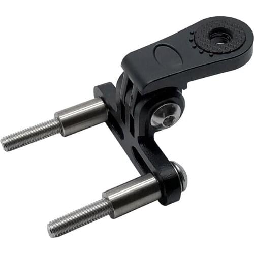 Bike Front Light Adapter Bike Computers Mount, Bicycle Handlebar Extended Mount for Sports Action Camera and Bike Lights