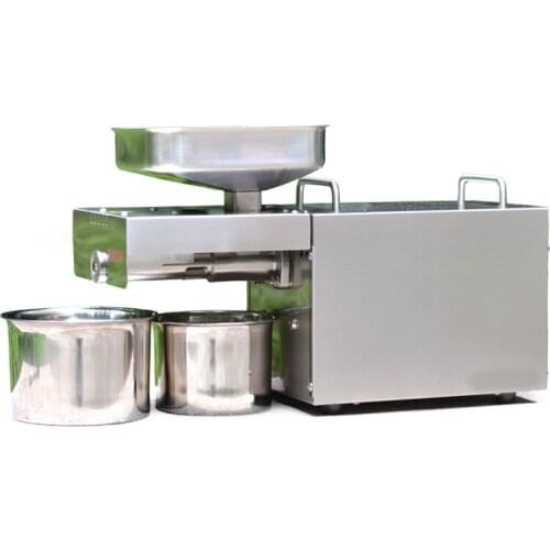 Stainless Steel Home Use Sesame Peanut Soybean Walnut Home Oil Presser Machine