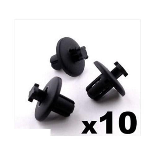 10x 8mm For Plastic Trim Clips Citroen C3 C4 C5 C8 Wheel Arch Lining Splash Guards