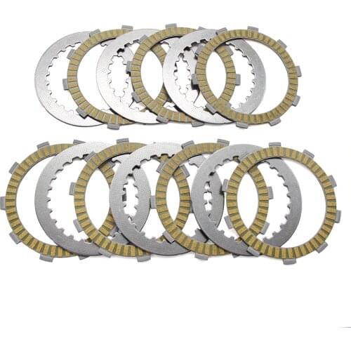 For Honda ATV TRX400 Sportrax 400 EX X TRX400EX Sportrax 400EX 400X 22201-MAL-600 Clutch Friction Disc Plate Kit 6 Pieces