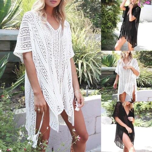 Womens Summer Swimwear Bikini Beach Swimwear Cutout Blouse